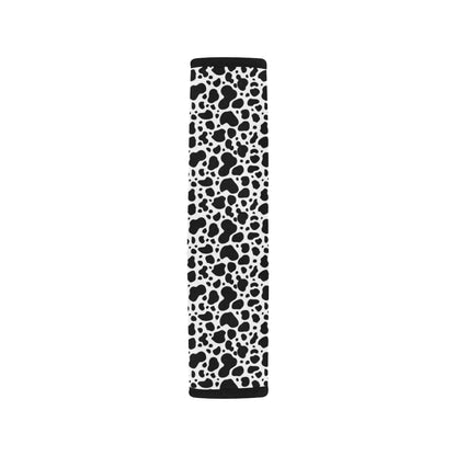 Cow Skin Pattern Print Design 04 Car Seat Belt Cover