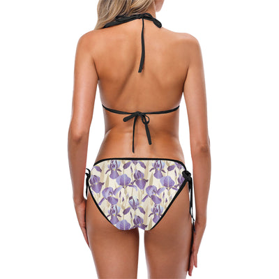 Iris Pattern Print Design IR02 Bikini