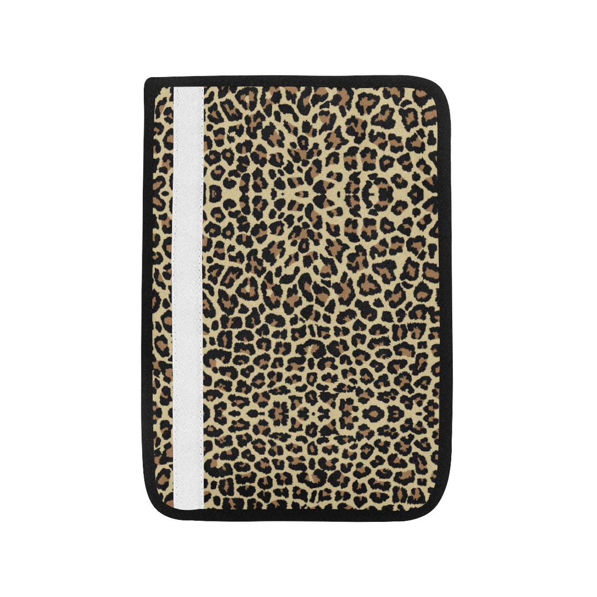 Cheetah Pattern Print Design 02 Car Seat Belt Cover