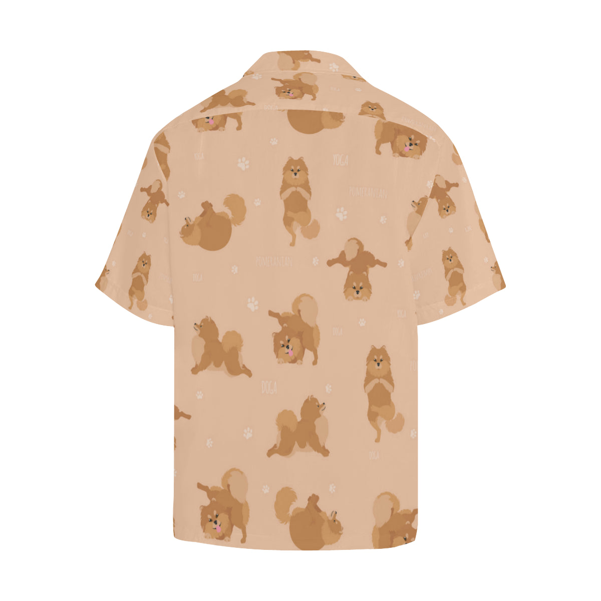 Pomeranians Pattern Print Design A06 Men's Hawaiian Shirt
