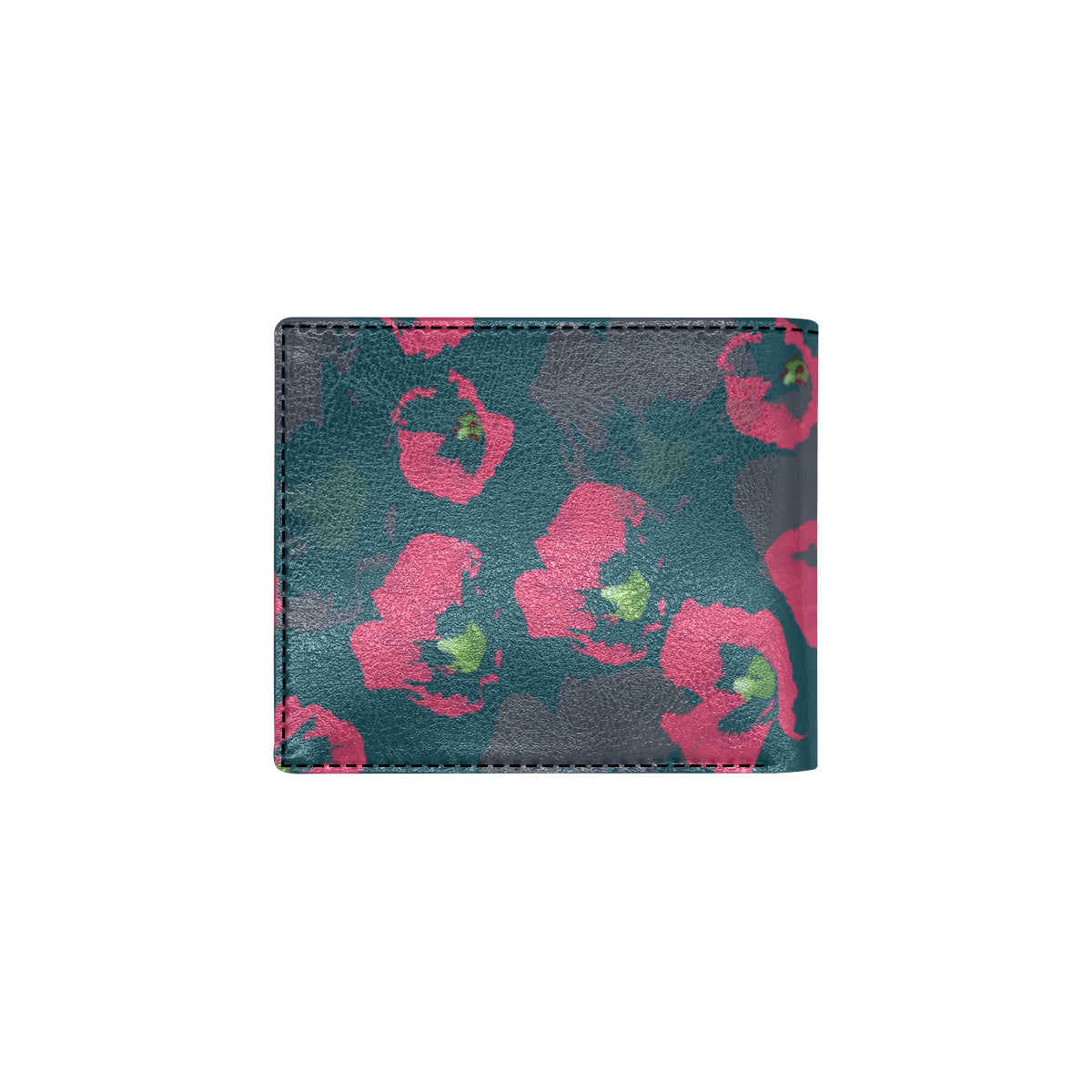Morning Glory Pattern Print Design 01 Men's ID Card Wallet