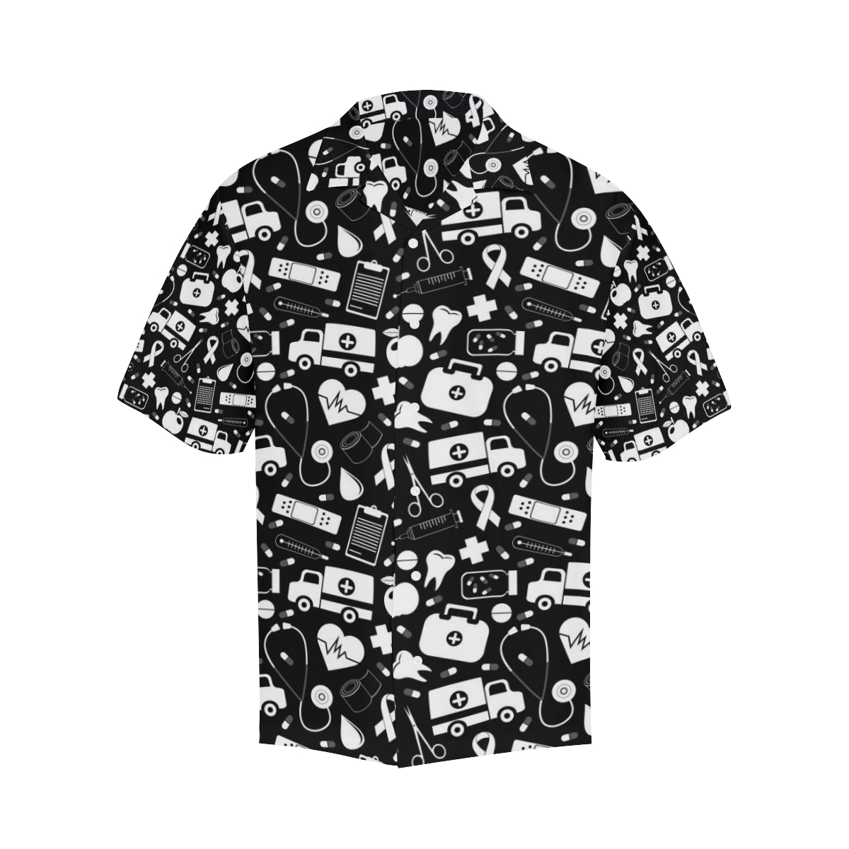 Medical Pattern Print Design 01 Men's Hawaiian Shirt