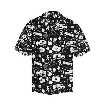 Medical Pattern Print Design 01 Men's Hawaiian Shirt