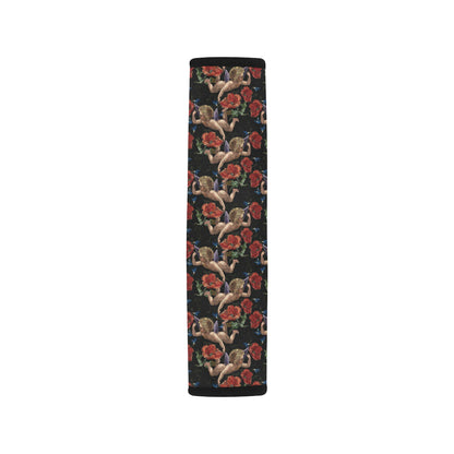Cupid Pattern Print Design 05 Car Seat Belt Cover