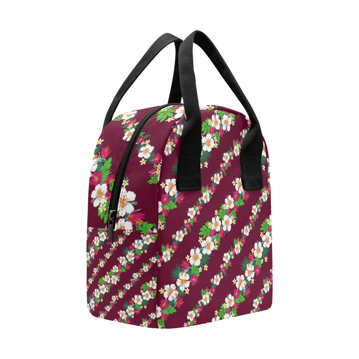 Hawaiian Themed Pattern Print Design H06 Insulated Lunch Bag