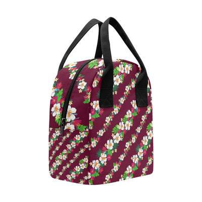 Hawaiian Themed Pattern Print Design H06 Insulated Lunch Bag