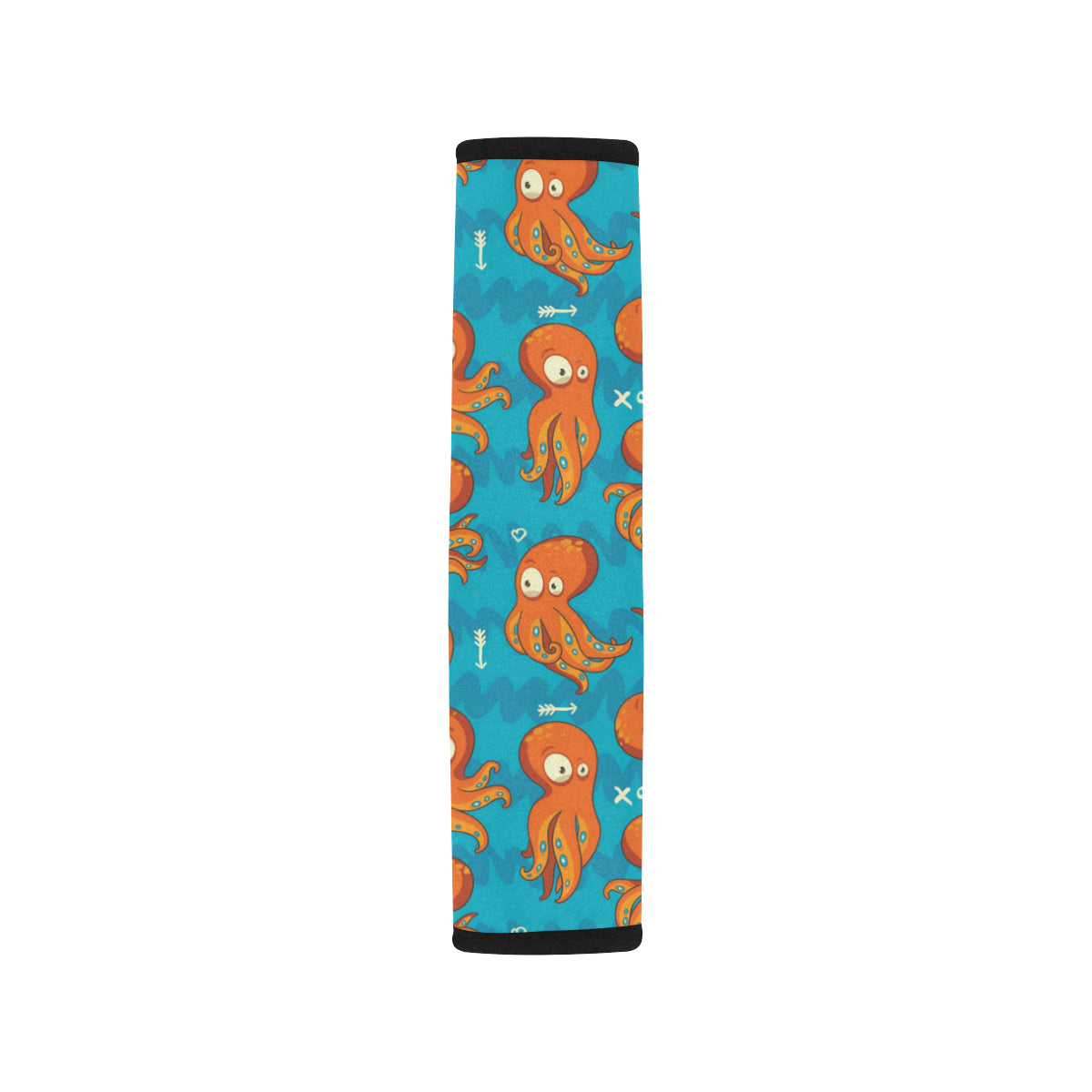 Octopus Pattern Print Design A02 Car Seat Belt Cover