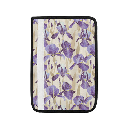 Iris Pattern Print Design IR02 Car Seat Belt Cover