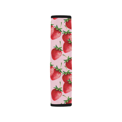 Strawberry Pattern Print Design SB03 Car Seat Belt Cover