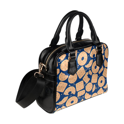 Cracker Pattern Print Design 03 Shoulder Handbag