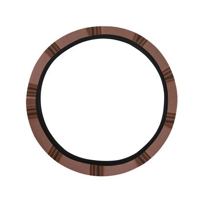 Chocolate Pattern Print Design 03 Steering Wheel Cover with Elastic Edge