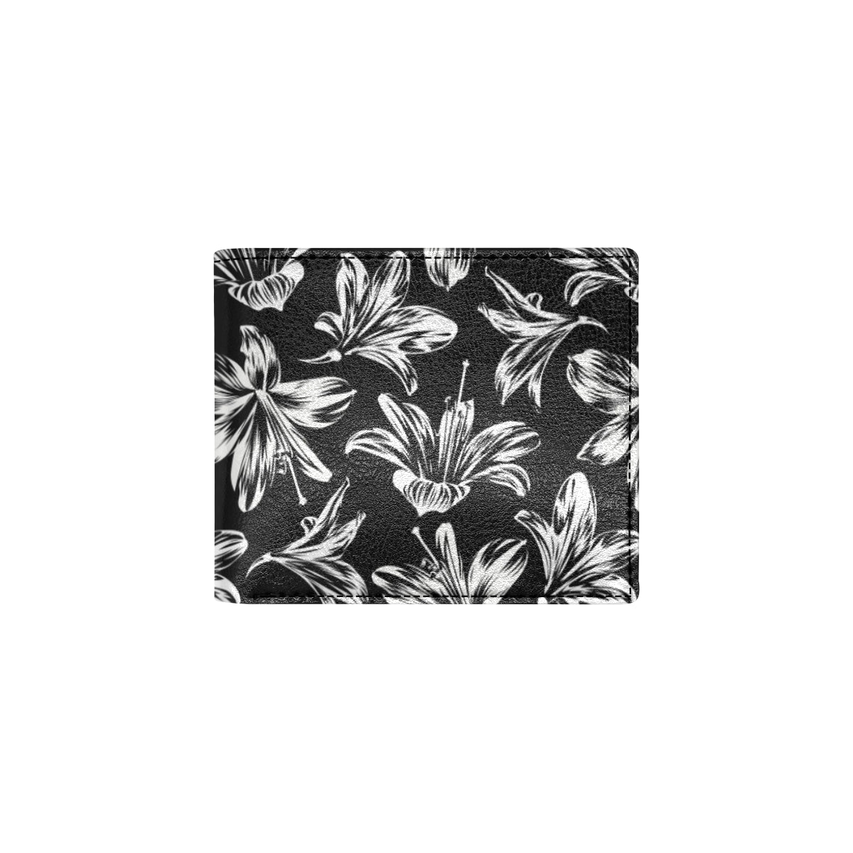 Amaryllis Pattern Print Design AL04 Men's ID Card Wallet