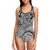 Polynesian Tribal Pattern Women Swimsuit