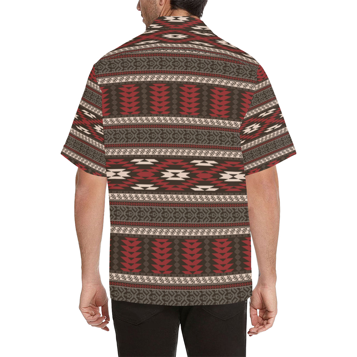 Native Pattern Print Design A03 Men's Hawaiian Shirt