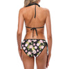 Water Lily Pattern Print Design WL06 Bikini