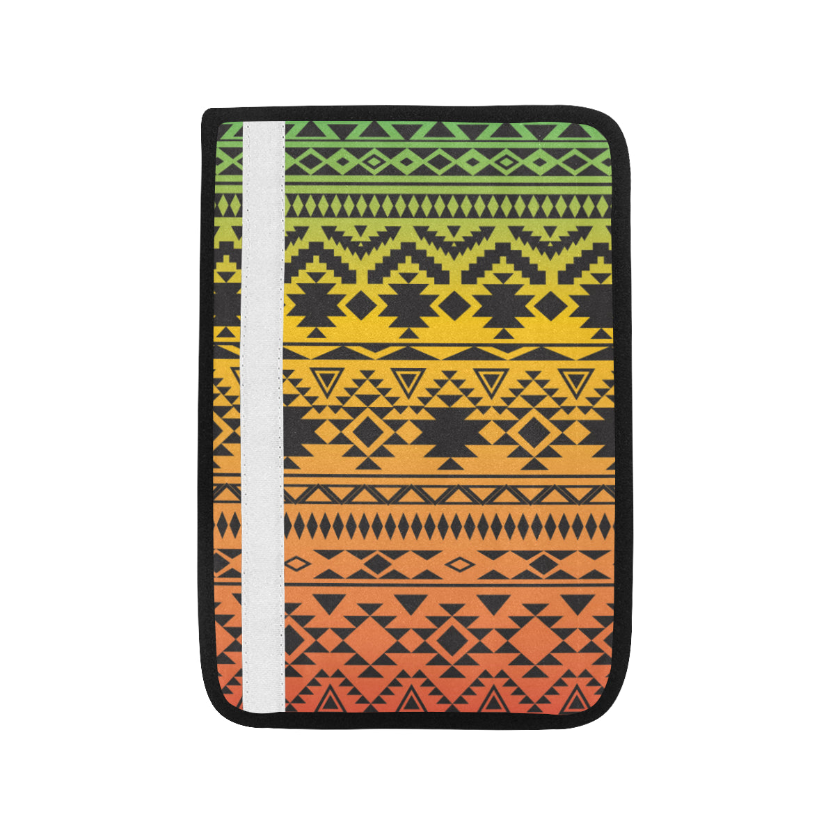 Rastafarian Pattern Print Design A04 Car Seat Belt Cover