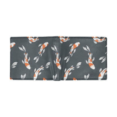 KOI Fish Pattern Print Design 04 Men's ID Card Wallet