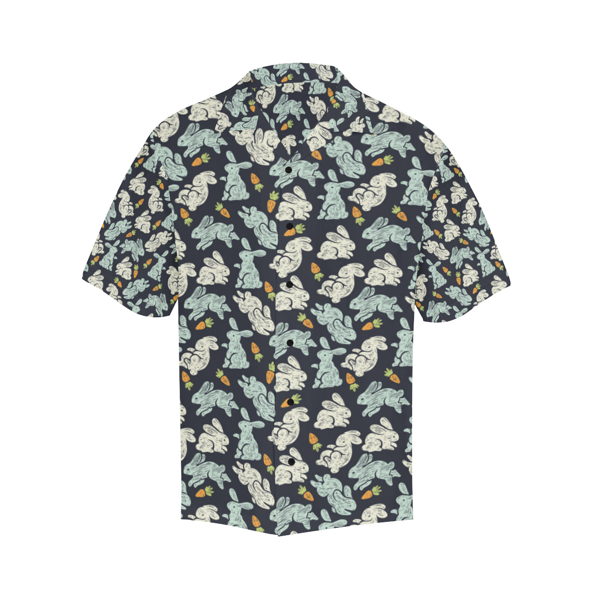Bunny Pattern Print Design 04 Men's Hawaiian Shirt