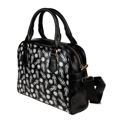 Astronaut Pattern Print Design 03 Shoulder Handbag