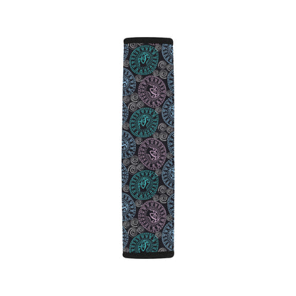Eye of Horus Ethnic Pattern Car Seat Belt Cover
