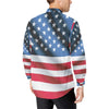 American flag Classic Men's Long Sleeve Shirt