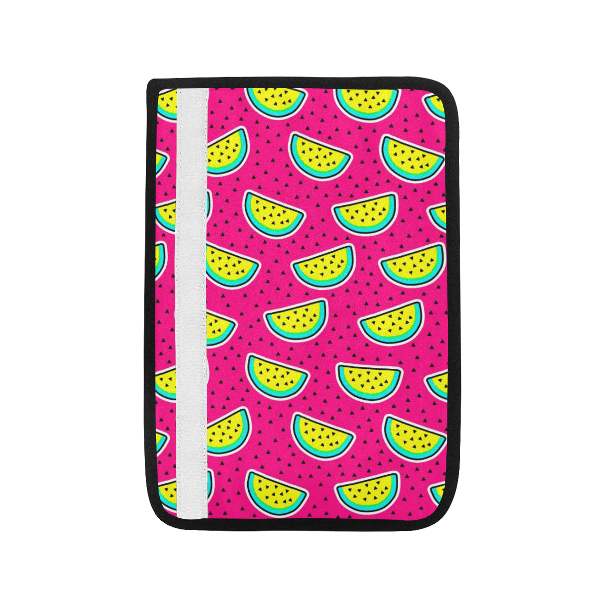 Watermelon Pattern Print Design WM04 Car Seat Belt Cover
