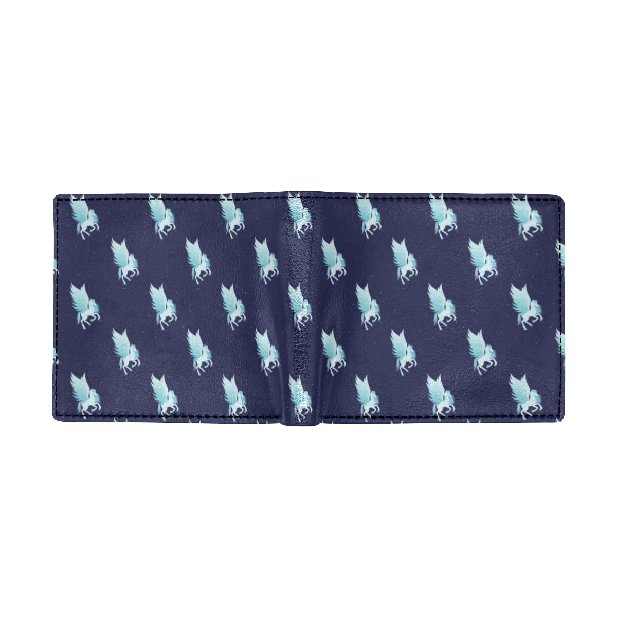 Pegasus Pattern Print Design 03 Men's ID Card Wallet