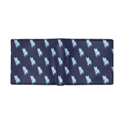 Pegasus Pattern Print Design 03 Men's ID Card Wallet