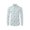 Cow Happy Pattern Print Design 05 Men's Long Sleeve Shirt