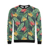 Bird Of Paradise Pattern Print Design BOP09 Men Long Sleeve Sweatshirt