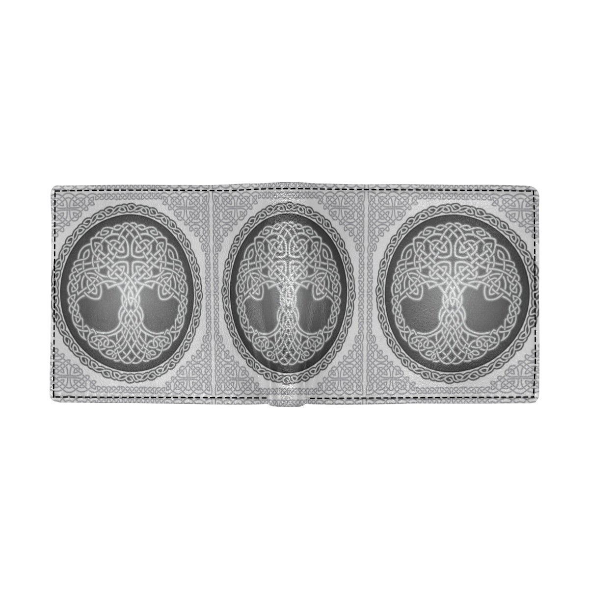 Celtic Tree of life Print Men's ID Card Wallet