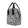 Polynesian Tribal Pattern Insulated Lunch Bag