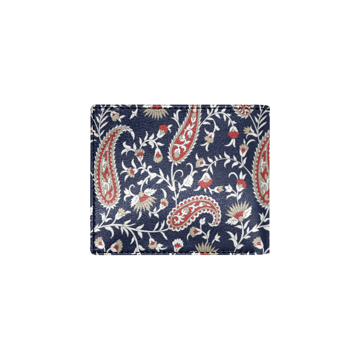 Paisley Pattern Print Design A05 Men's ID Card Wallet