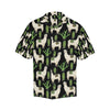 Llama Cactus Pattern Print Design 011 Men's Hawaiian Shirt
