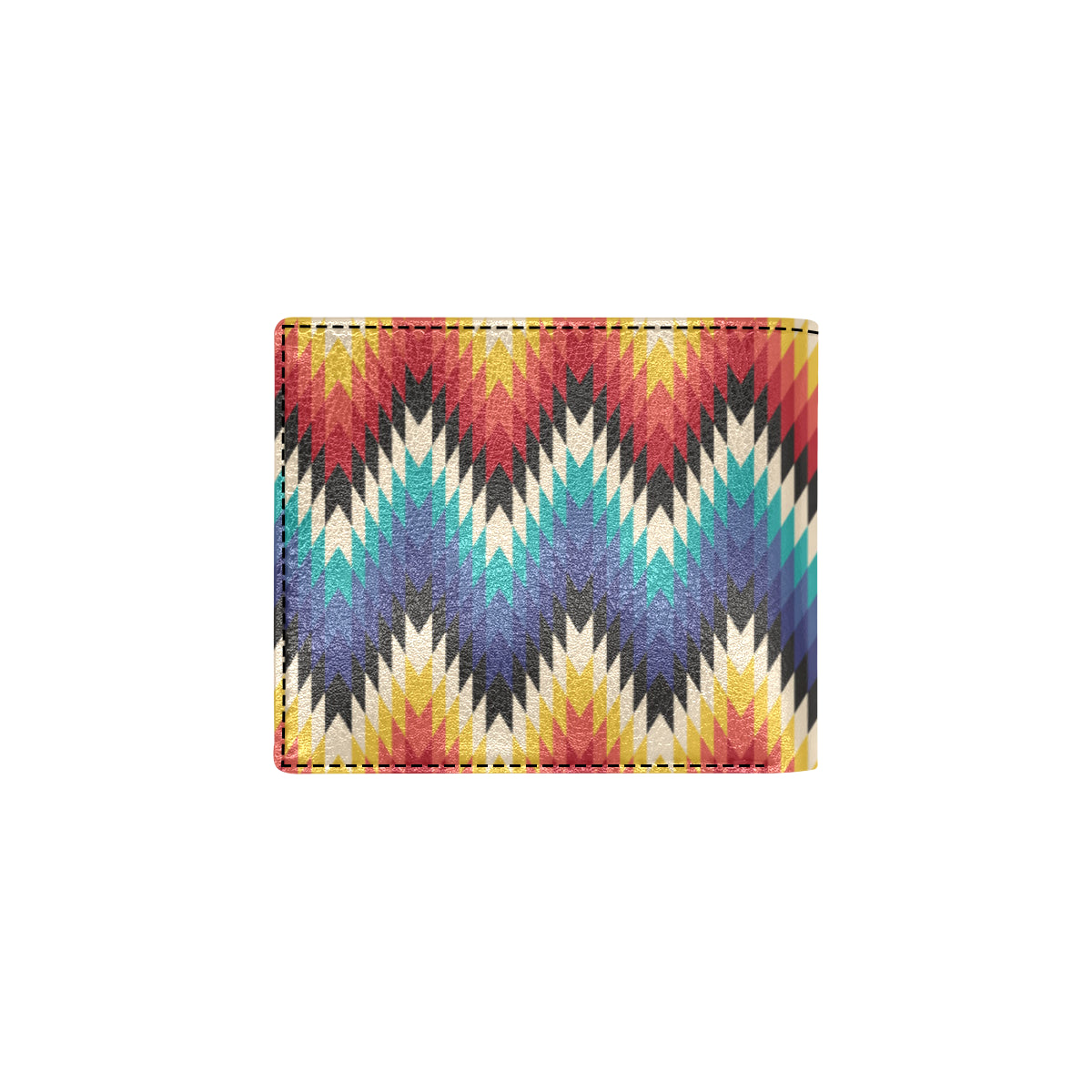 Tribal Aztec Men's ID Card Wallet