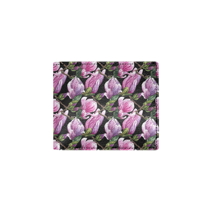 Magnolia Pattern Print Design MAG011 Men's ID Card Wallet