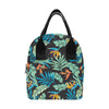 Tropical Palm Leaves Hawaiian Flower Insulated Lunch Bag