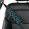 Beach Scene Pattern Print Design 03 Car Seat Belt Cover