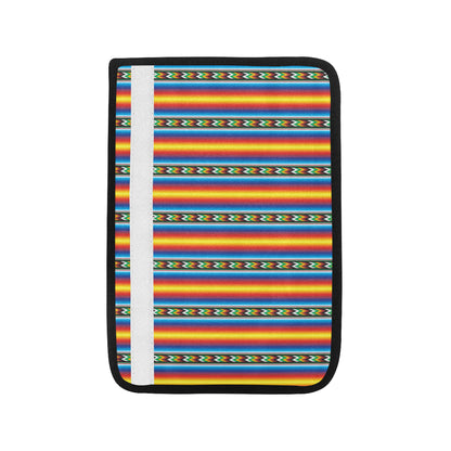 Mexican Blanket ZigZag Print Pattern Car Seat Belt Cover