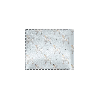Poodle Pattern Print Design A05 Men's ID Card Wallet