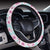 Cherry Blossom Pattern Print Design 01 Steering Wheel Cover with Elastic Edge