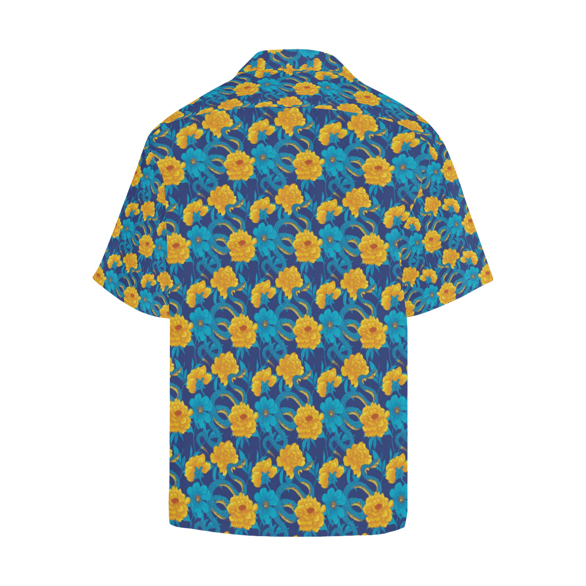 Boa Pattern Print Design 01 Men's Hawaiian Shirt