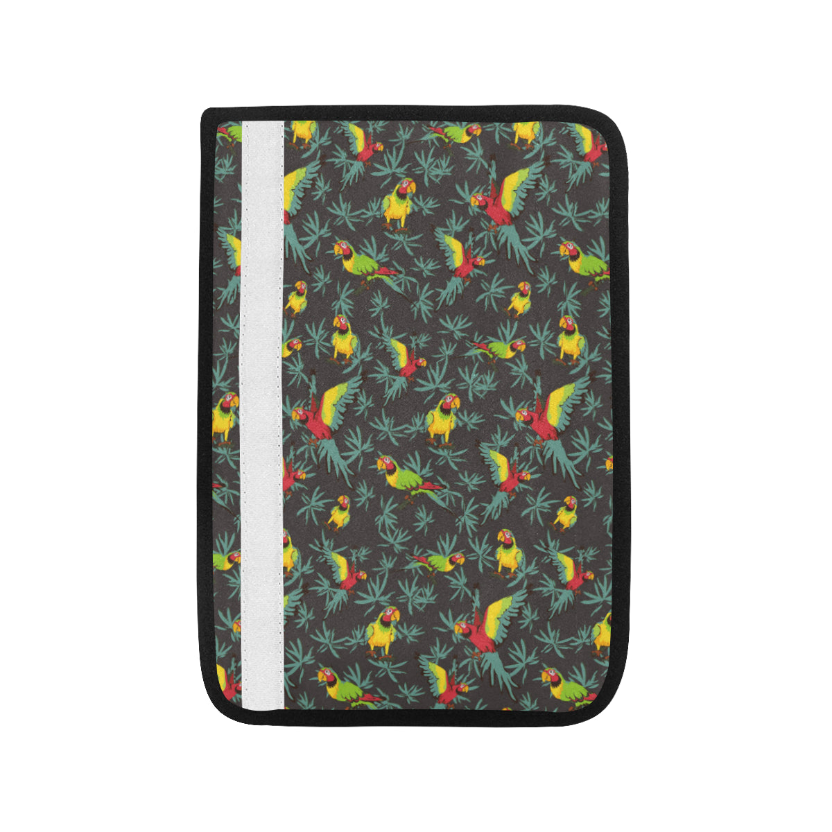 Parrot Themed Print Car Seat Belt Cover