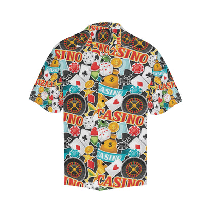 Casino Pattern Print Design 03 Men's Hawaiian Shirt