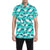 Dolphin Design Print Pattern Men's Short Sleeve Button Up Shirt