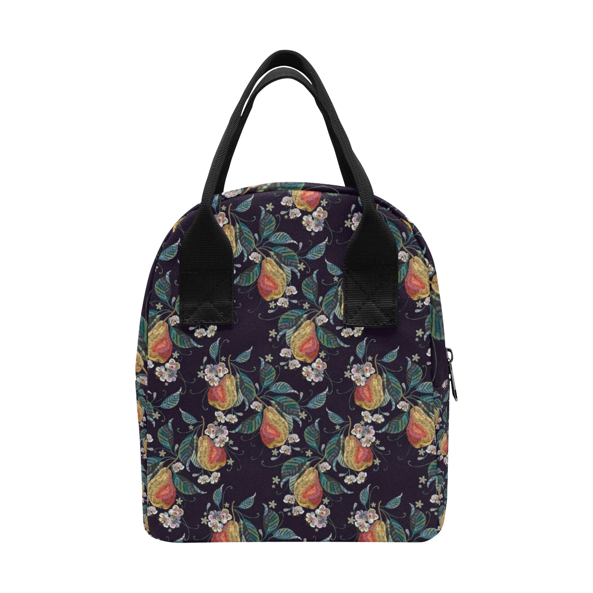 Pear Pattern Print Design PE02 Insulated Lunch Bag