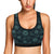 Sun Moon Magic Design Themed Print Sports Bra