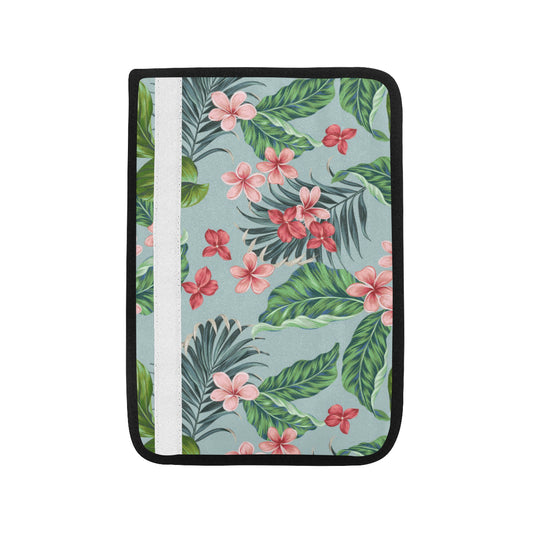 Plumeria Pattern Print Design PM027 Car Seat Belt Cover