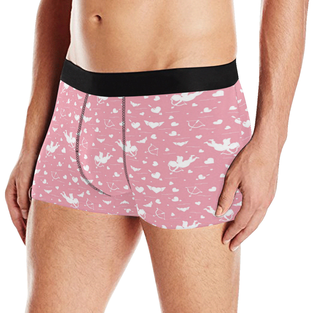 Cupid Pattern Print Design 03 Men's Boxer Briefs