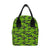 Green Kelly Camo Print Insulated Lunch Bag